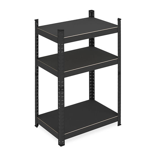 Relaxdays Dexion Shelf 60x40x90cm With 3 Shelves Total Load Capacity 2250kg