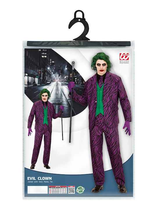 Adult Carnival Costume Evil Clown Costume Evil