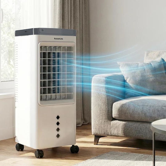Taurus Air Cooler 60W cu Telecomandă Alb