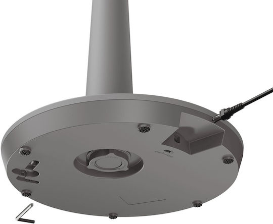 Duux Ventilator Sockel 19W Lüfterdurchmesser 34cm mit Fernbedienung Graues