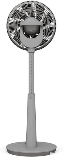 Duux Ventilator Sockel 19W Lüfterdurchmesser 34cm mit Fernbedienung Graues