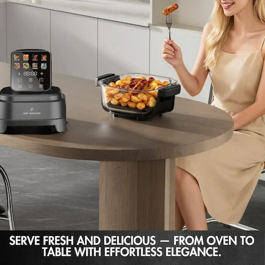 Just Perfecto Air Fryer 4lt Black