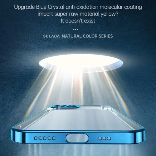 Sulada Задна корица Силикон Прозрачен (iPhone 13 Pro Max) 101128752E