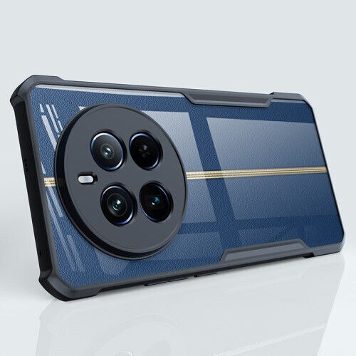 Xundd Задна корица Силикон / Пластмаса Черен (Realme 12 Pro)