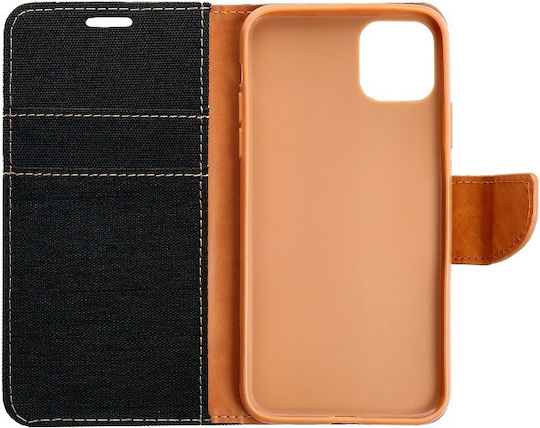 Книга Текстил Черен (Redmi Note 12 5G)