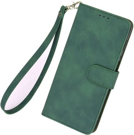 Wallet Leather Green (Moto G23)