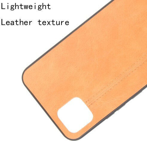 Επένδυση Όψη Umschlag Rückseite Synthetisches Leder / Kunststoff Gelb (Realme C11)