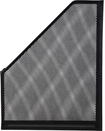 Deli Ablagekorb Mesh 25 x 7 x 31,5 cm Schwarz