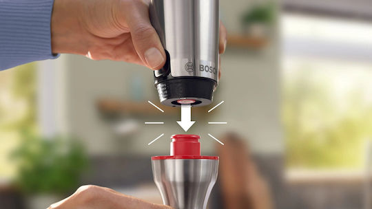 Bosch Ръчен блендер с пластмасова пръчка 1500W сребрист