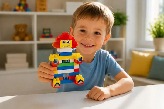 Hashtag Toys Cuburi de construit Mini Blocks 5 pentru 3+ Ani