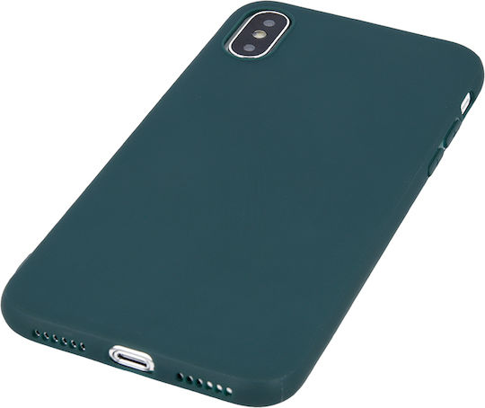 Matt Silicone Back Cover Green Redmi Note 15 Pro 5G