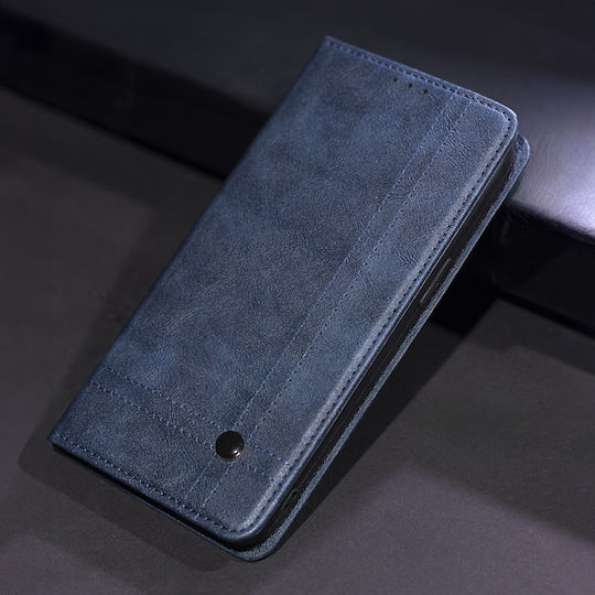 Smart Book Silicone / Synthetic Leather Navy Blue (Redmi Note 15 Pro+ / Poco M8 Pro)