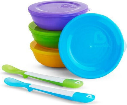 Munchkin Love-a-bowls Plastic Feeding Set 2 Pieces