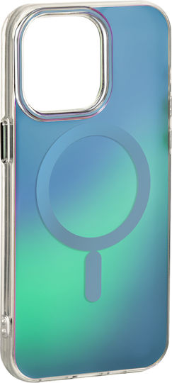 Shield Silicone Plastic Blue Back Cover iPhone 18 Pro 17 Pro