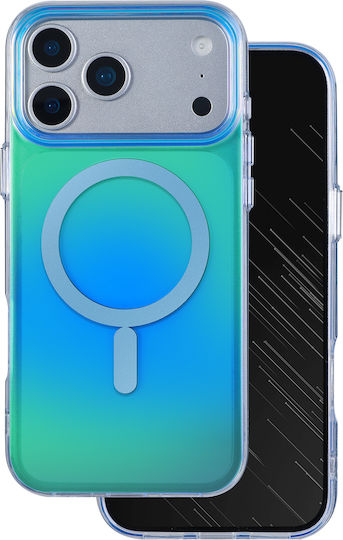 Shield Silicone Plastic Blue Back Cover iPhone 18 Pro 17 Pro