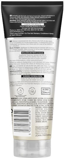 John Frieda Sampon de Păr pentru Păr Fin 250ml