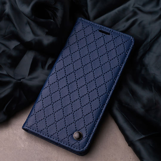 Smart Book Δερμάτινο Navy Μπλε (Redmi Note 15 Pro 5G)