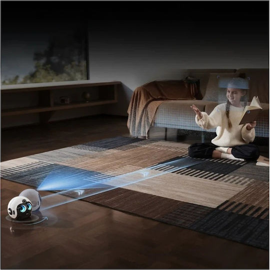 Enabot EBO Max FamilyBot IP Robot Companion Cameră Wi-Fi 4K cu Baterie și Comunicare Bidirecțională