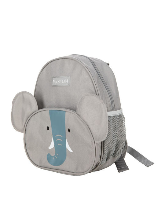 Explorer Pals Elephant Elementary School Backpack Grey 23 x 10 x 31 cm