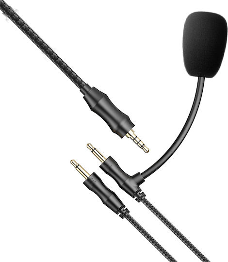 Fiio LL-3.5a – Геймърски кабел за слушалки с микрофон и вградени бутони 3.5 мм