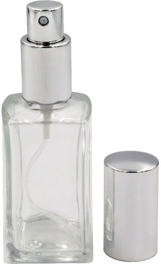Sticlă De Parfum Zamo Cu Pulverizator Șurub Argintiu Capac Capacitate 50 Ml