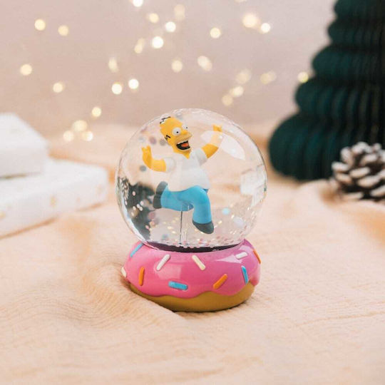 Grupo Erik The Simpsons Snow Globe Homer Simpson Donut Figure 10cm