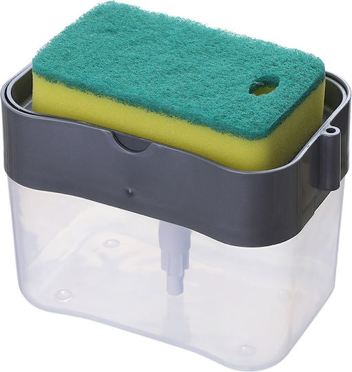 Dozator De Bucătărie Din Plastic Gri 380ml
