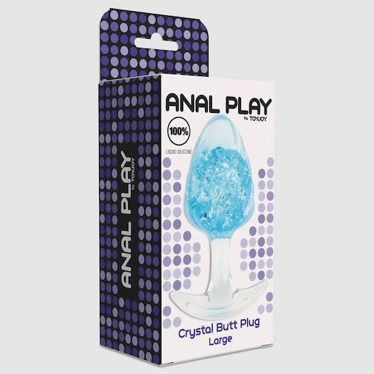 ToyJoy Πρωκτική Σφήνα Large Μπλε