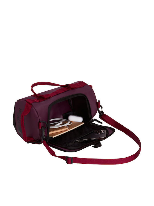 Men's Shoulder Crossbody Bag Burgundy