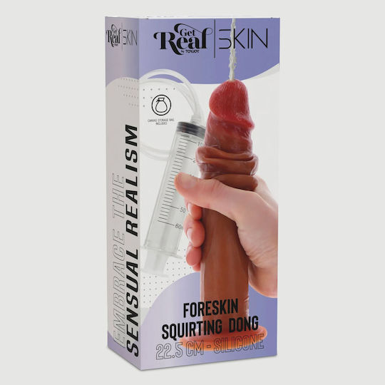 ToyJoy Ρεαλιστικό Dildo με Βεντούζα και Δυνατότητα Εκσπερμάτωσης Flesh