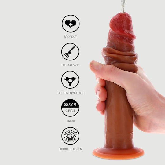 ToyJoy Ρεαλιστικό Dildo με Βεντούζα και Δυνατότητα Εκσπερμάτωσης Flesh