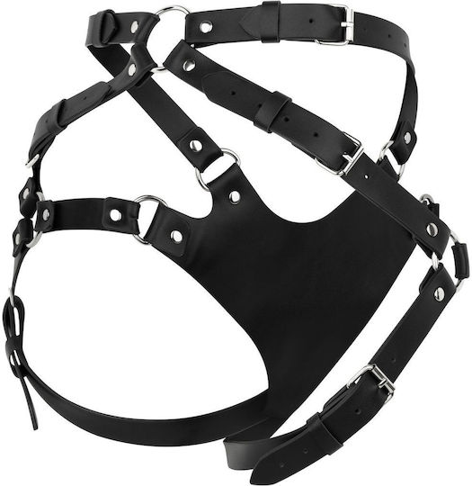 No-parts Blake Strap-on Harness Black