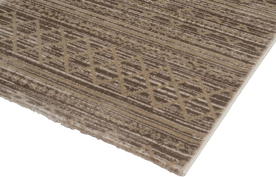 Isexan Allegra Living Room Rug 80cm Beige Isexan Allegra Living Room Rug 80cm Beige