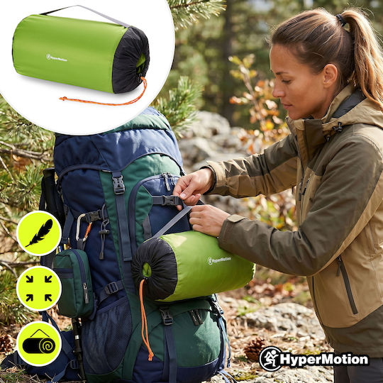 HyperMotion Doppeltes Camping Schlafmatte 190x120cm Dicke 5,5cm Grüne