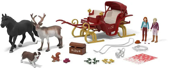 Schleich Gr Calendar de Advent Horse Club Sanie de Crăciun F