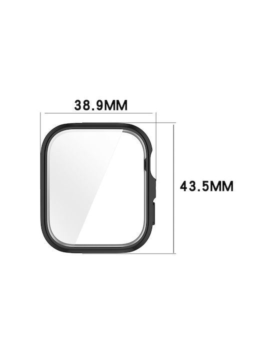 Electroplated Husă din Plastic cu Sticlă Călită în Culoare Transparentă pentru Huawei Watch Fit 5