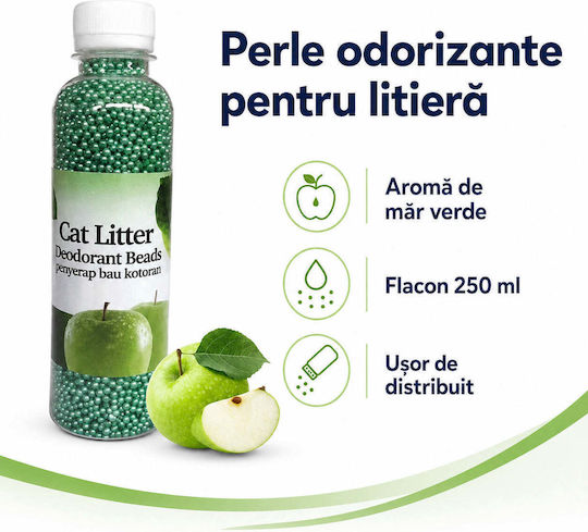 Scented Pearls Cat Litter Green Apple Scent 250 Ml