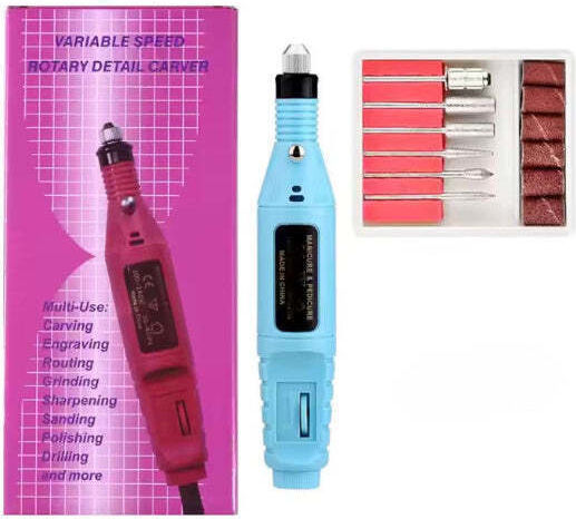 Machine Nail Drill White