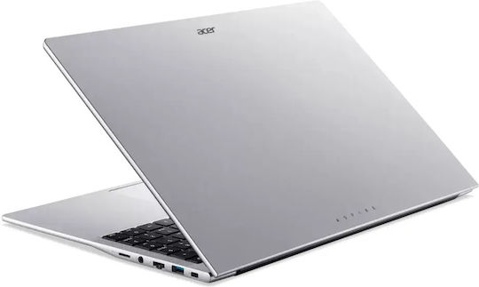 Acer Aspire Lite AL15-49P -R65Y 15.6" FHD (Ryzen 5-7430U/8GB/250GB SSD/W11 Pro) Светло сребрист (Международна английска клавиатура)