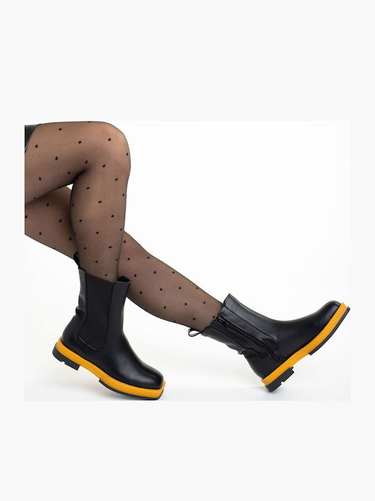 Ghete Dama De Piele Galbene