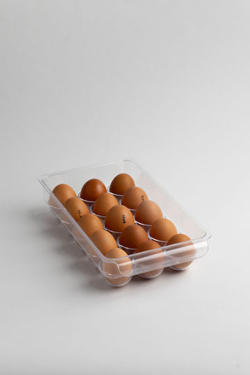 tido Organising Solutions Αυγοθήκη Ψυγείου για 15 Αυγά 28.7x17x7cm