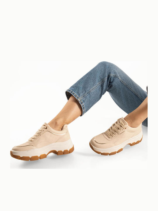 Adidași Chunky Bej Pentru Femei