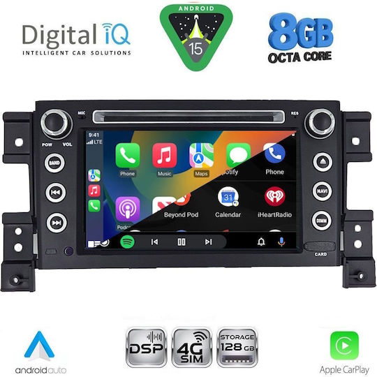 Digital IQ BLM 554_CPA 7" Мултимедиен Фабричен Автомобилен Аудио Система Suzuki Grand Vitara Модел 2005-2015