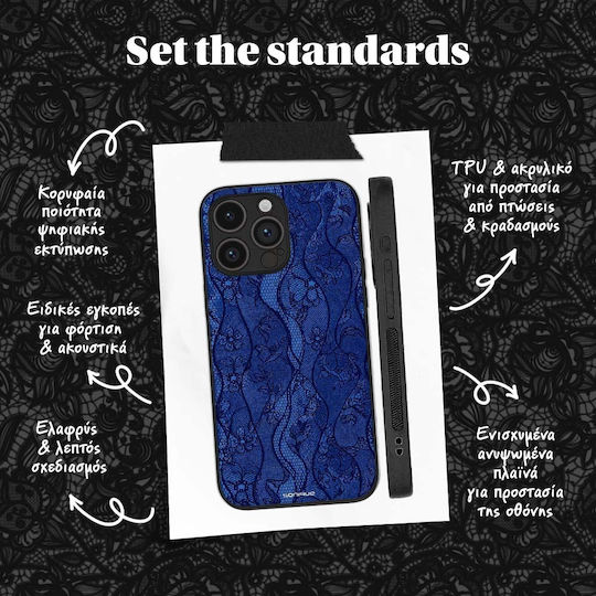 Sonique Diva Series Honor 70 Lite 5g Blue Lace Case