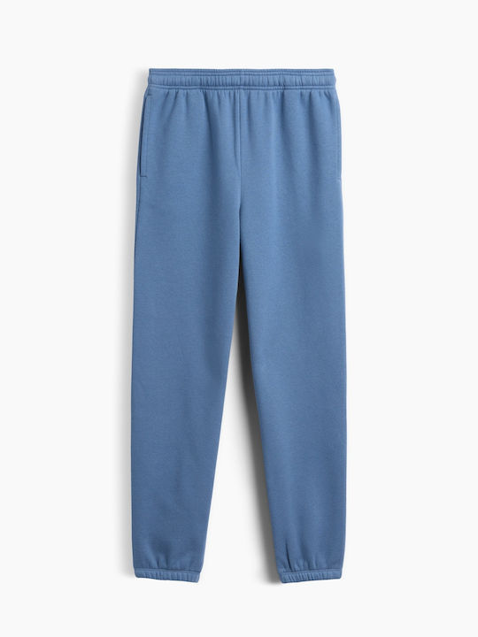 Fleece Kids Sweatshirt with Pockets Blue