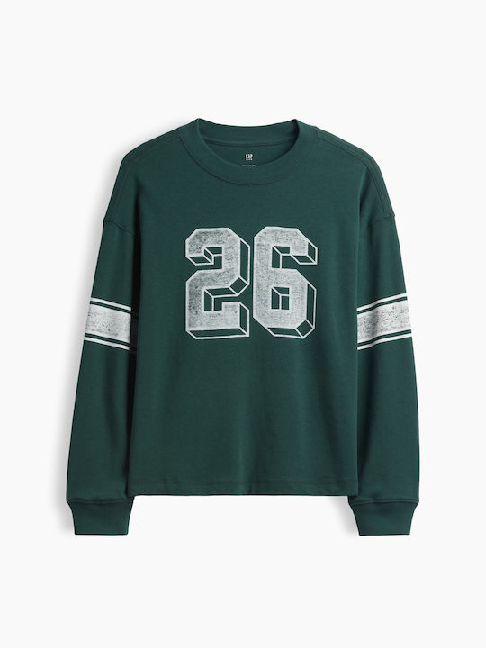 Kids Long-sleeved Blouse Deep Hunter