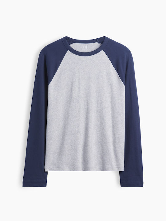 Herrenblusen Navy Blau & Grau