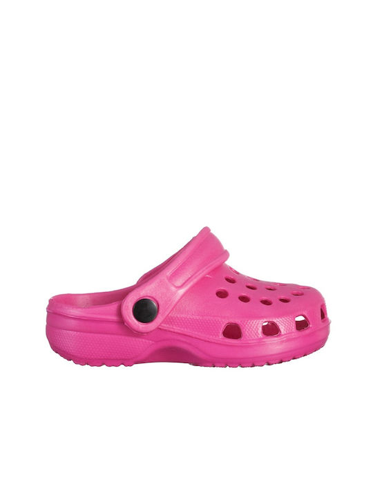 Saboturi de plajă pentru copii Fuchsia