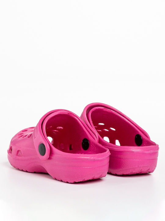 Saboturi de plajă pentru copii Fuchsia