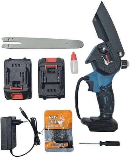 Bisutime Motoferăstrău cu Baterie 2x5Ah 48V